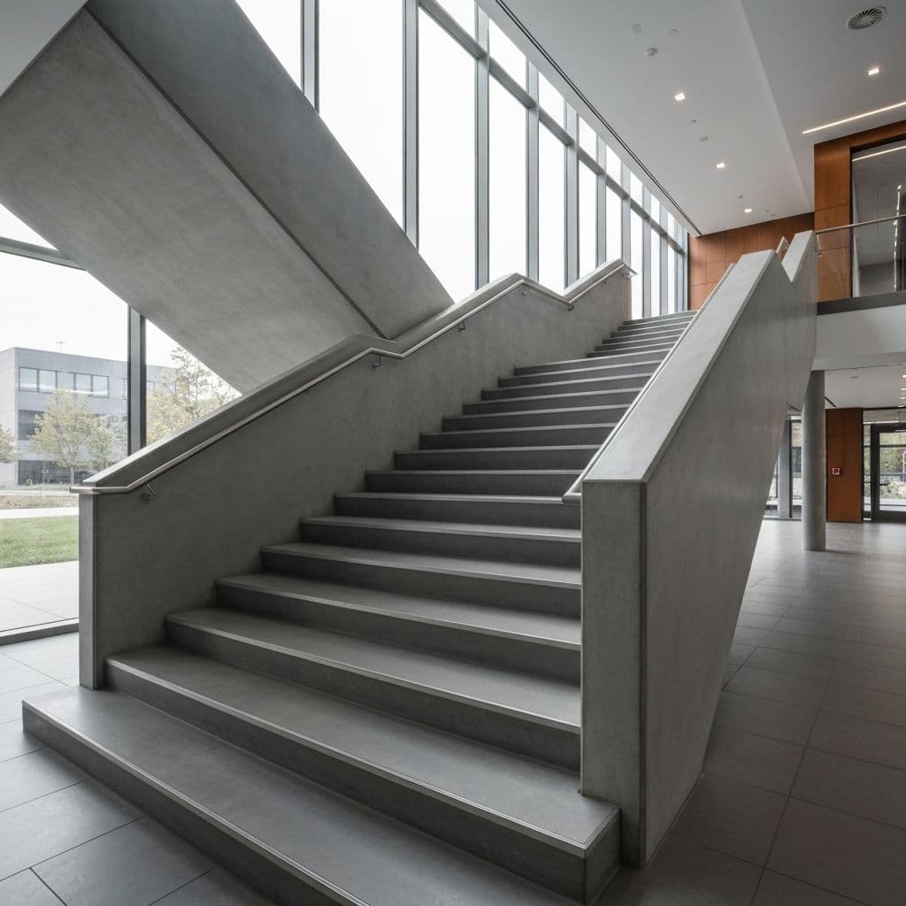 Newbold Concrete pre-production design planning with architectural drawings and measurements