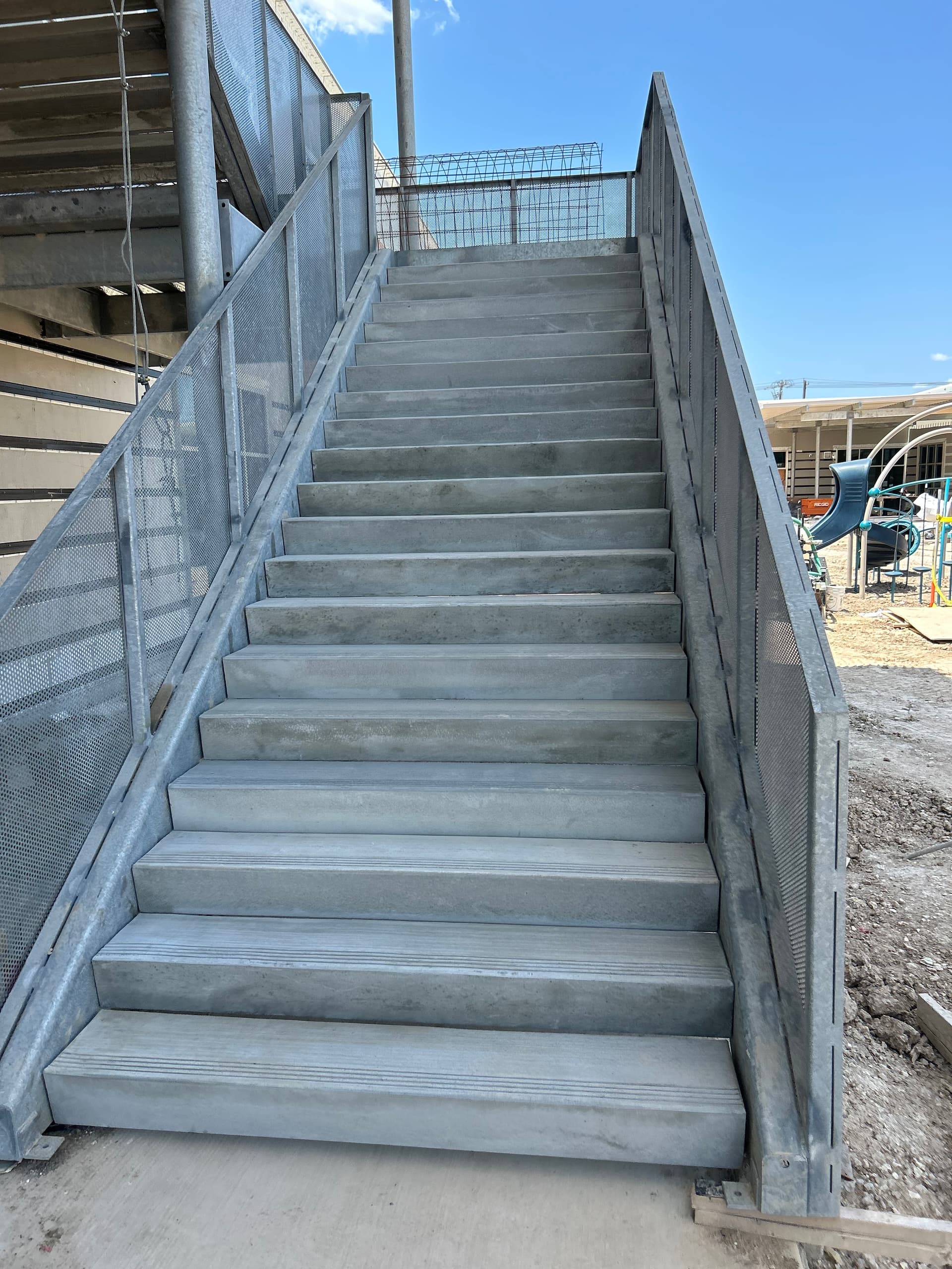 Patio and deck stairs